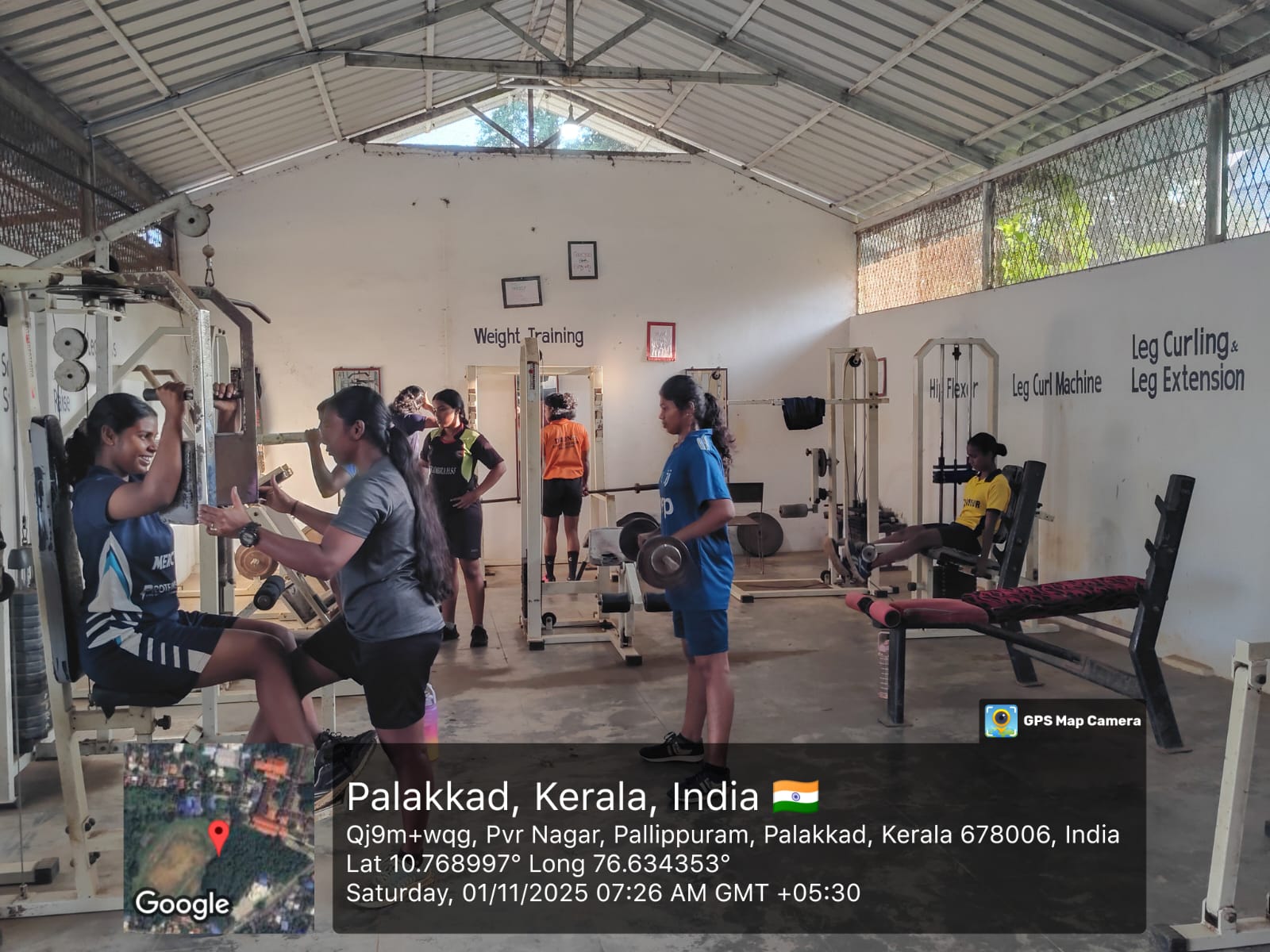 PRANA 2025-26 - Multy Gym Workout on 01/11/2025