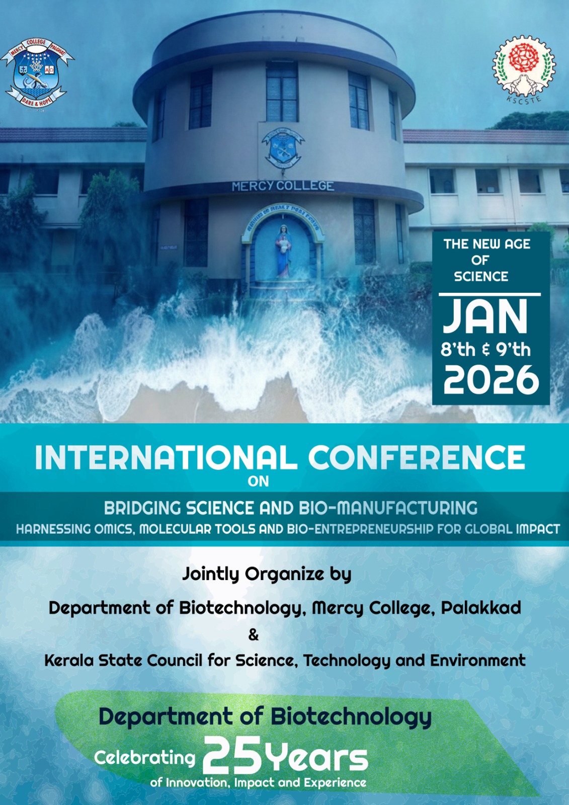 INTERNATIONAL CONFERENCE ON BRIDGING SCIENCE AND BIO-MANUFACTURING