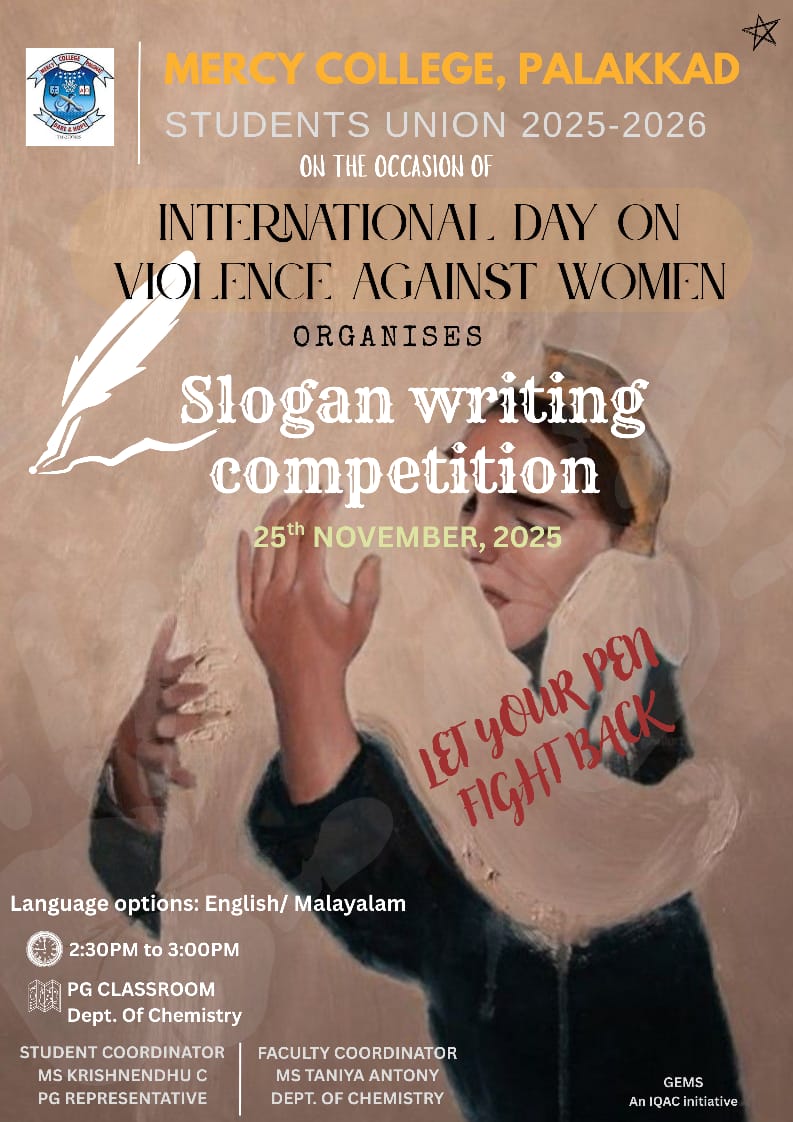 INTERNATIONAL DAY ON VIOLENCE AGAINST WOMEN 