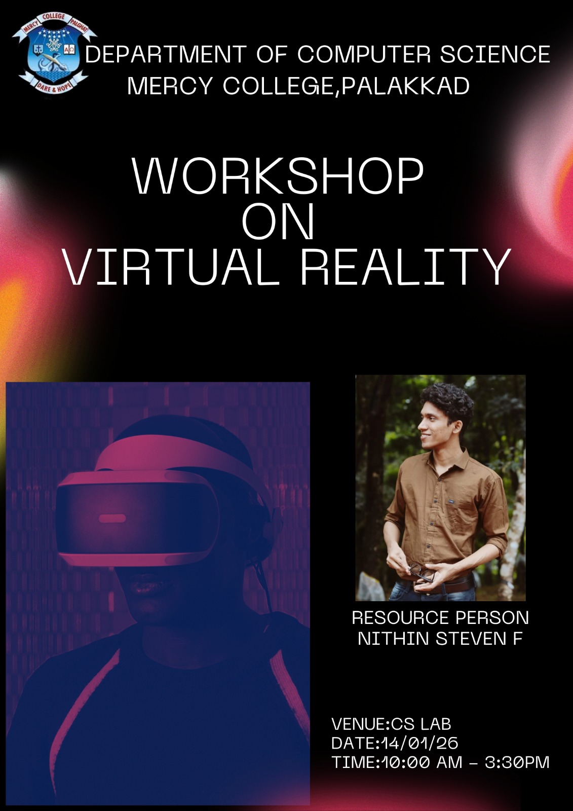WORKSHOP ON VIRTUAL REALITY