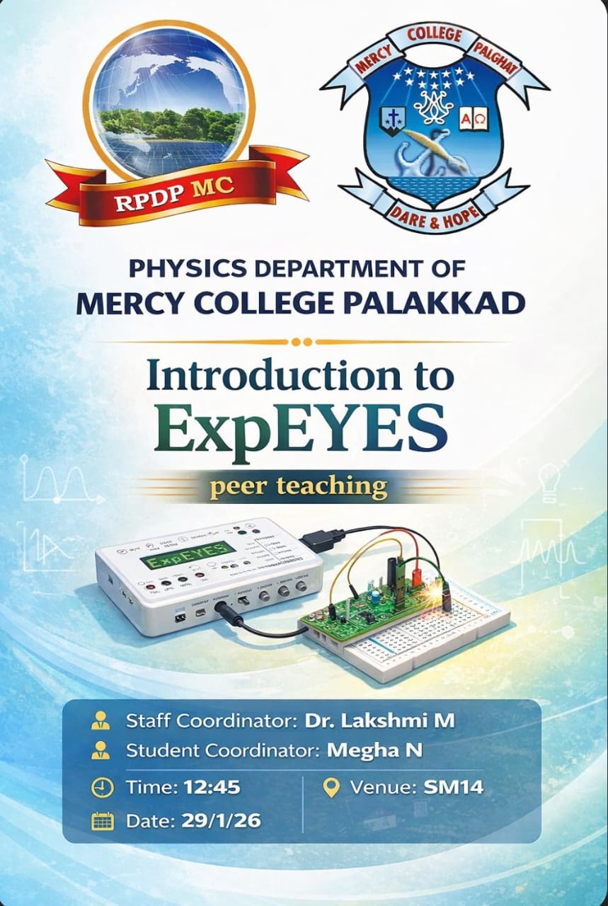 INTRODUCTION TO ExpEYES - Peer Teaching