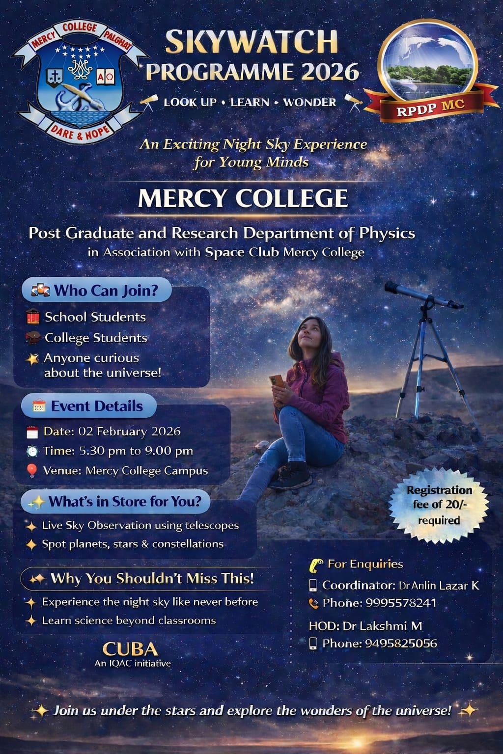 SKYWATCH PROGRAMME 2026