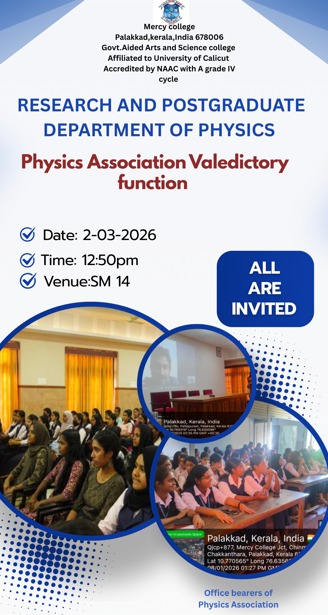 Physics Association Valedictory Function