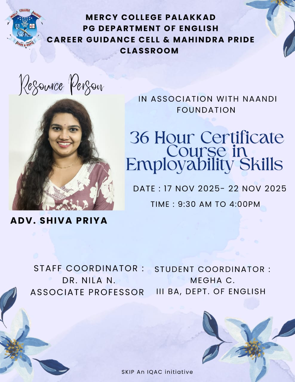 Certificate Course in Employability Skills