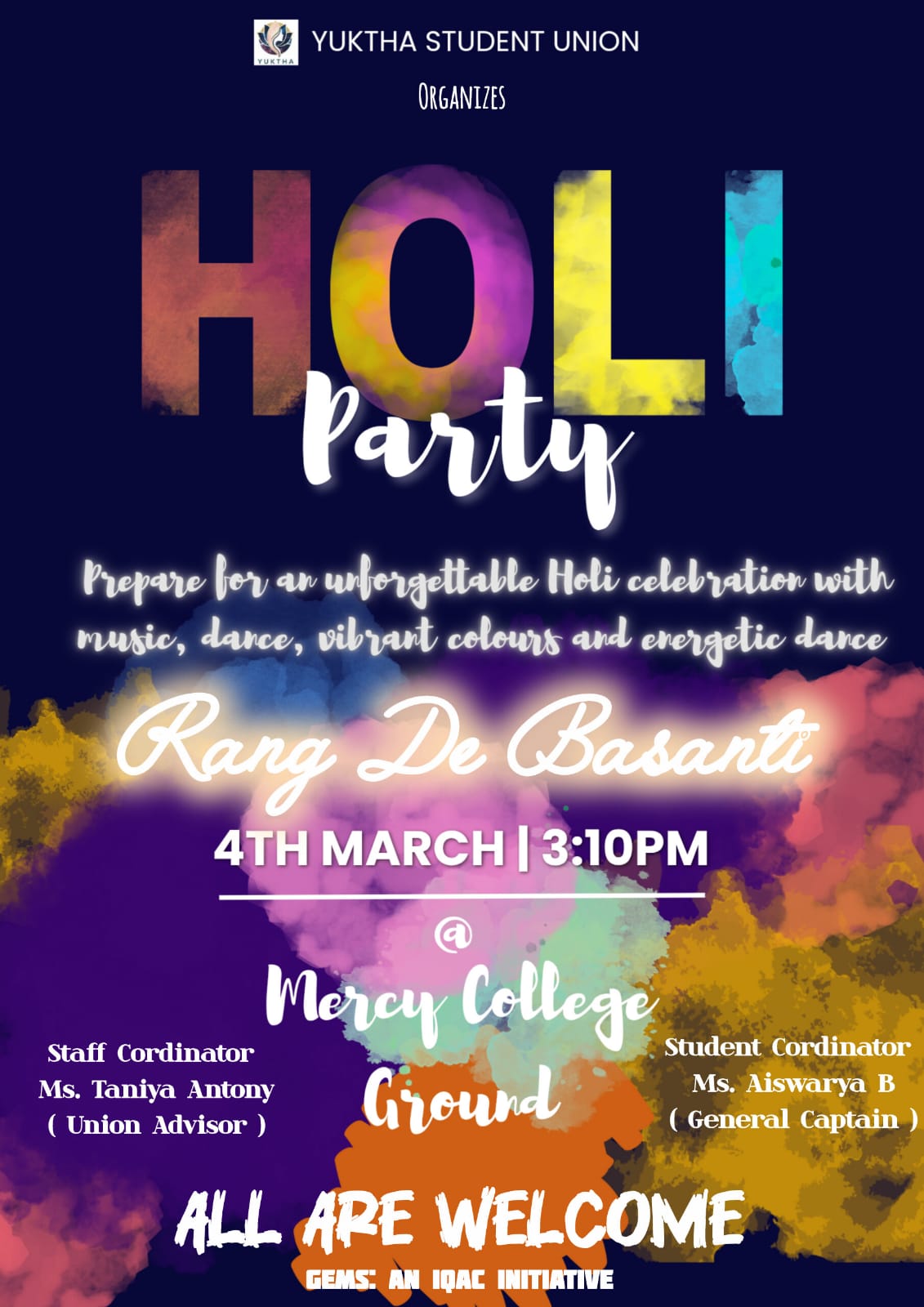 HOLI PARTY