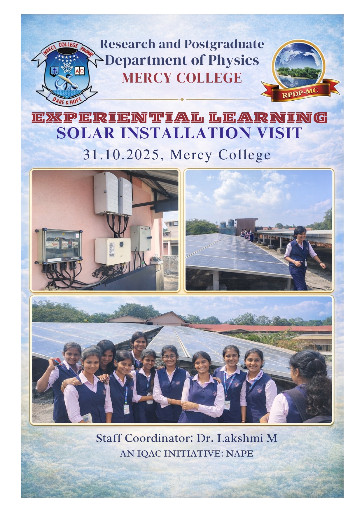 SOLAR INSTALLATION VISIT