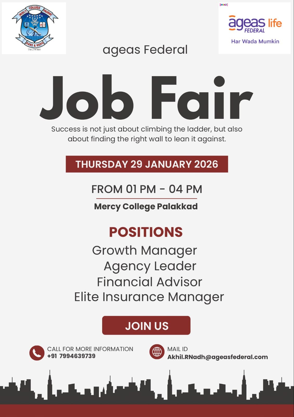 JOB FAIR -29/01/2026