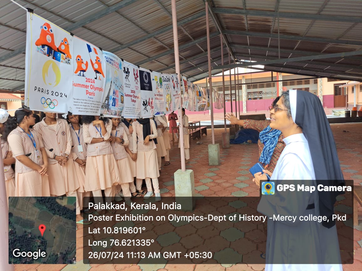 HISTORY OF OLYMPICS-  POSTER EXHIBITION