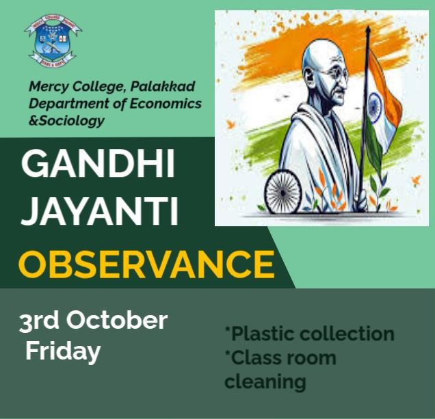 GANDHI JAYANTHI - PLASTIC COLLECTION & CAMPUS CLEANING 