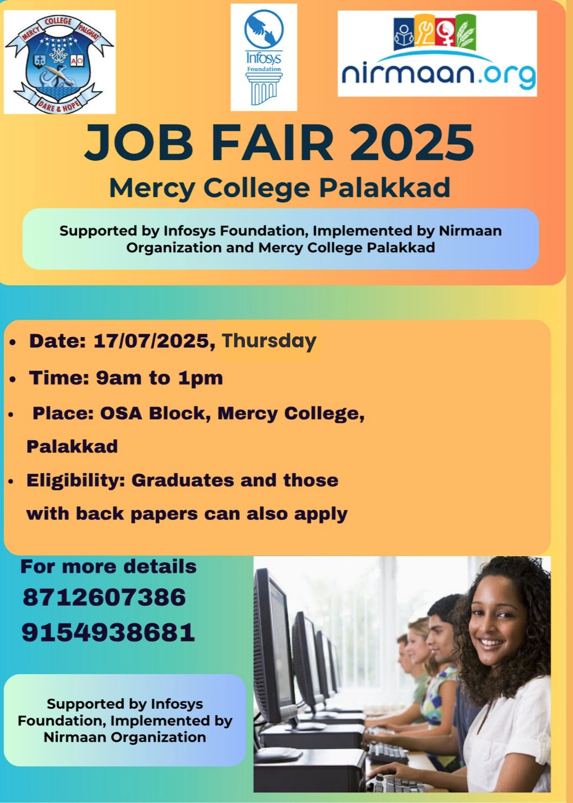 Nirmaan Job Fair.