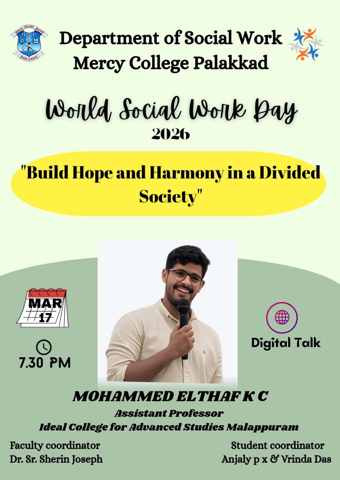 WORLD SOCIAL WORK DAY 2026