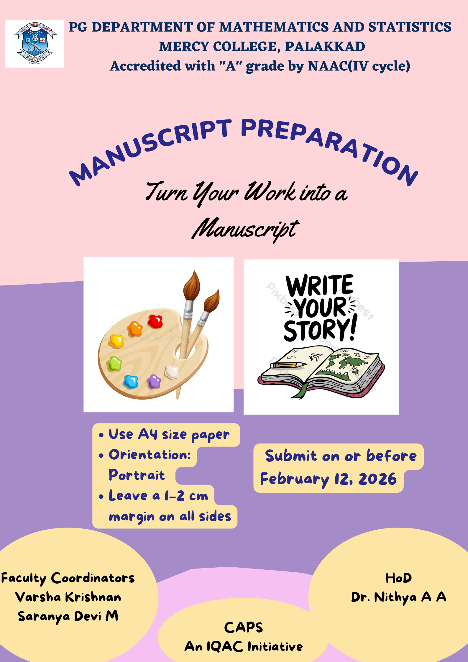 MANUSCRIPT PREPARATION