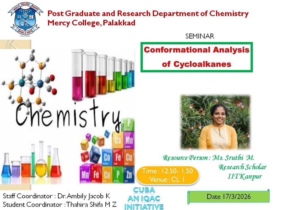 Conformational Analysis of Cycloalkanes