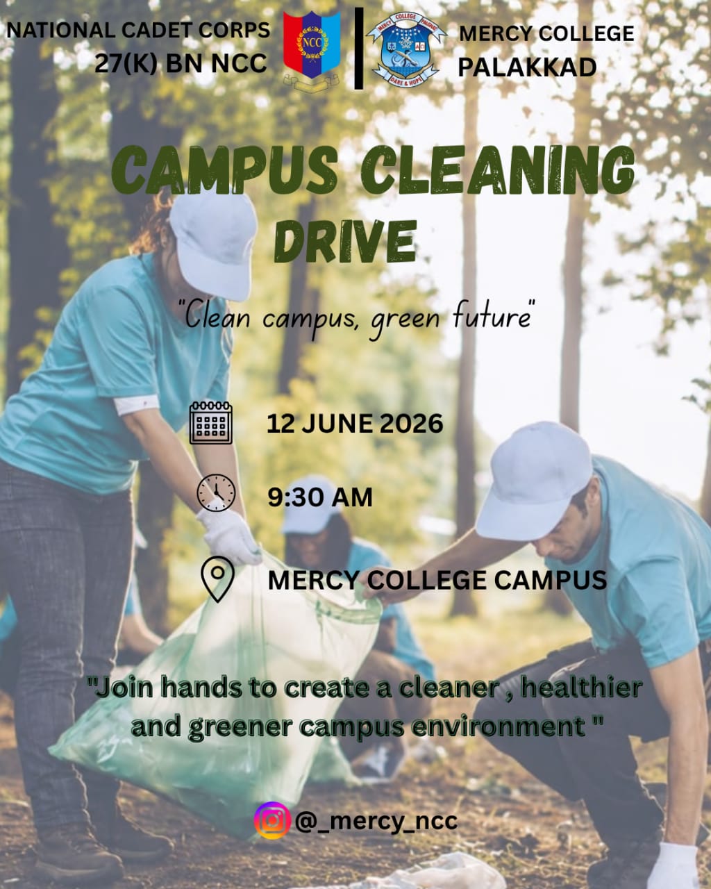 CAMPUS CLEANING DRIVE