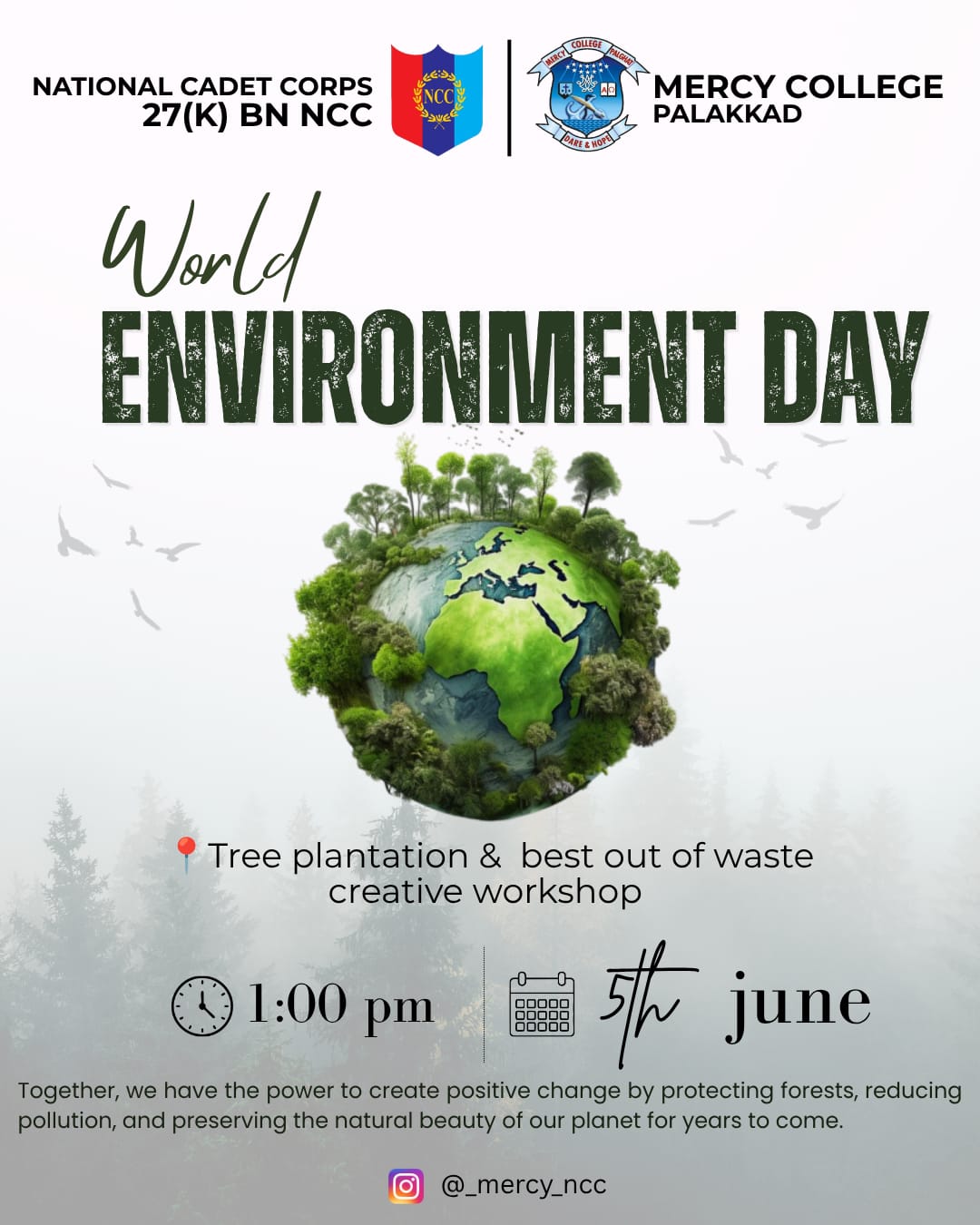 WORLD ENVIRONMENT DAY - NCC