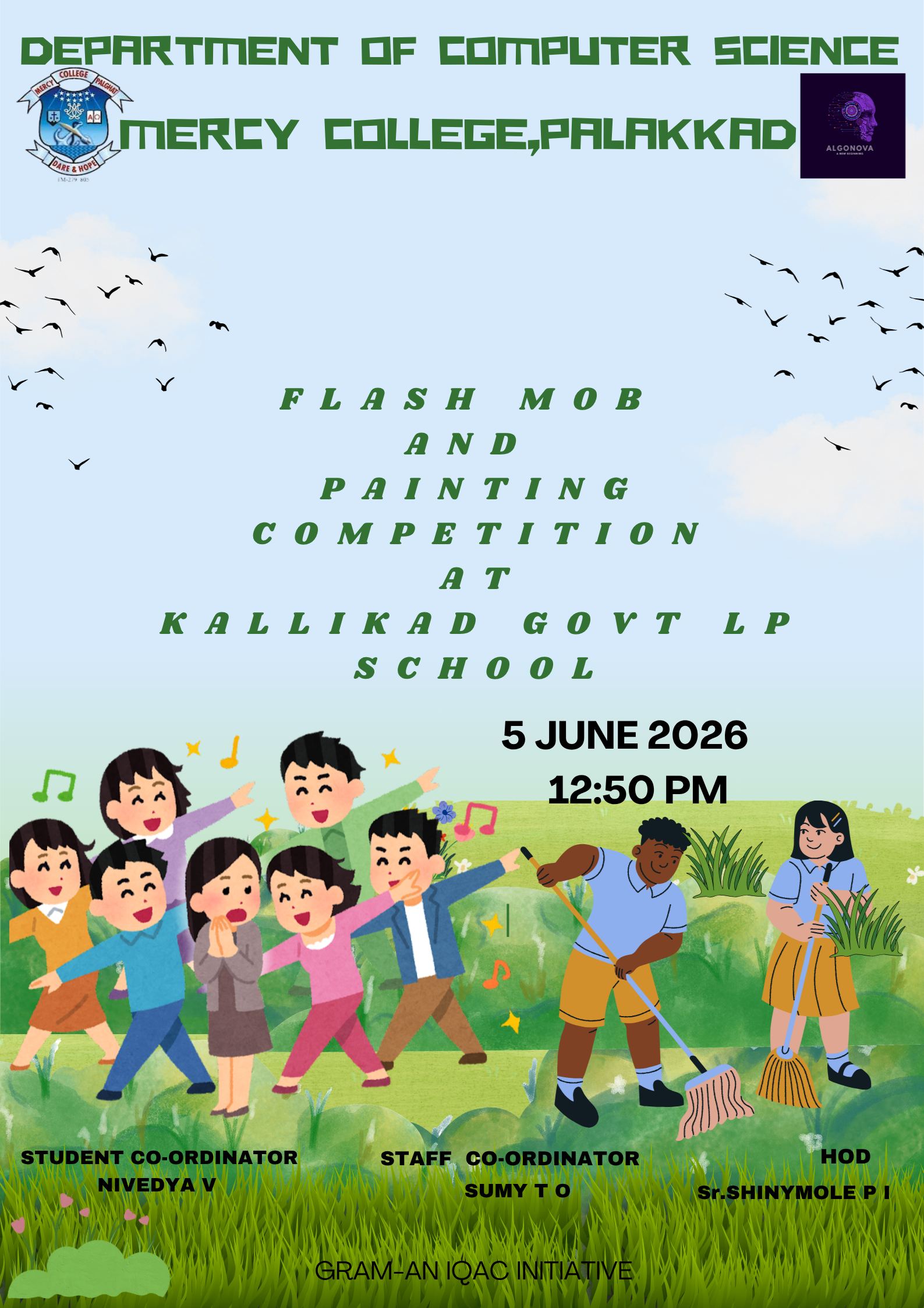 FLASH MOB & PAINTING COMPETITION