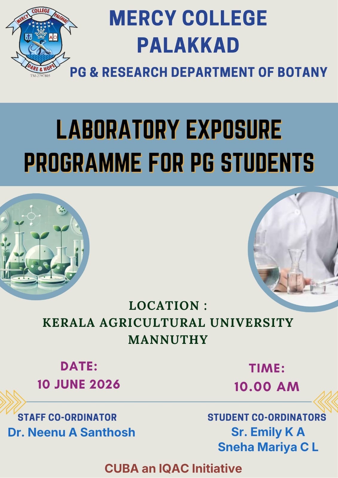 LABORATORY EXPOSURE PROGRAMME