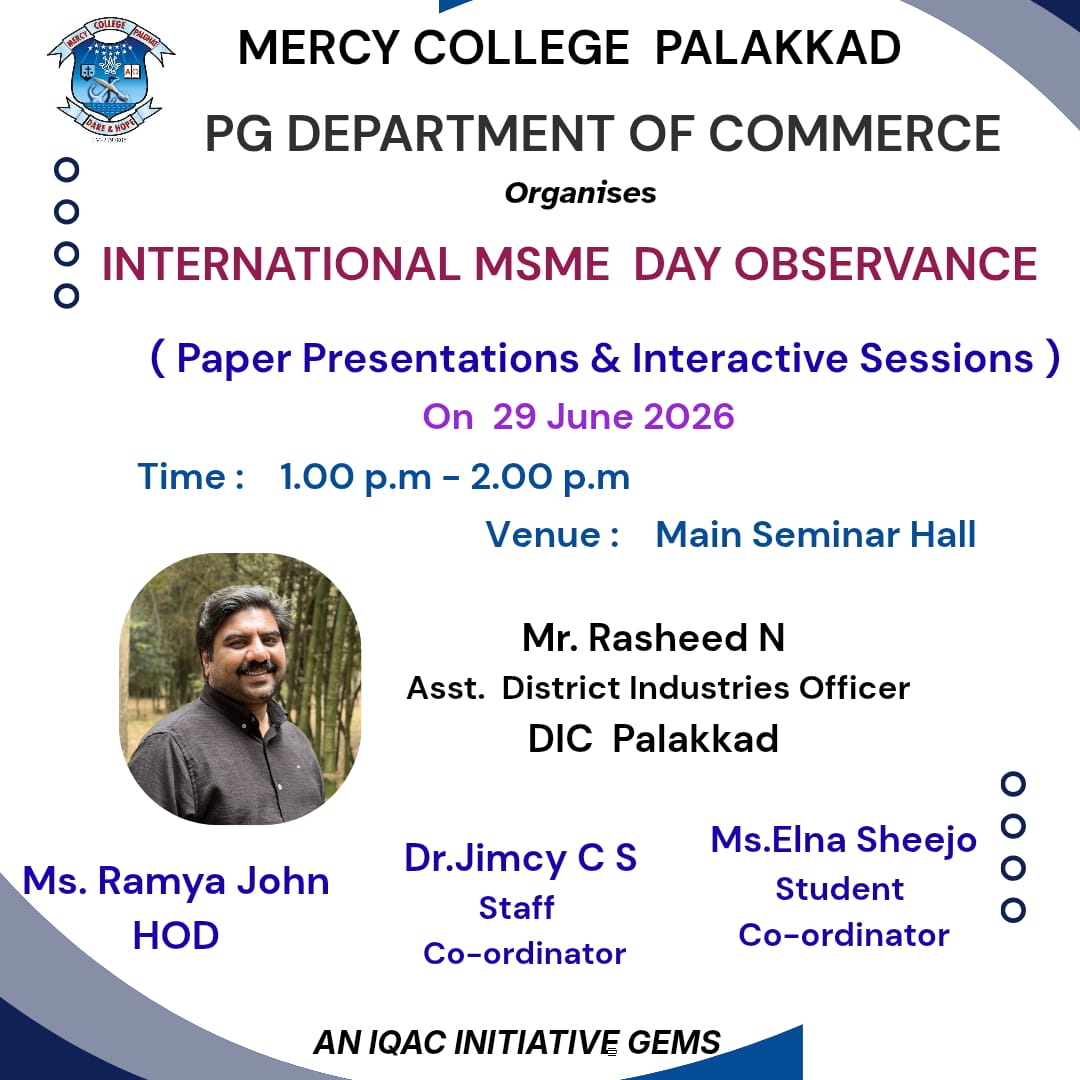 International MSME Day Observance