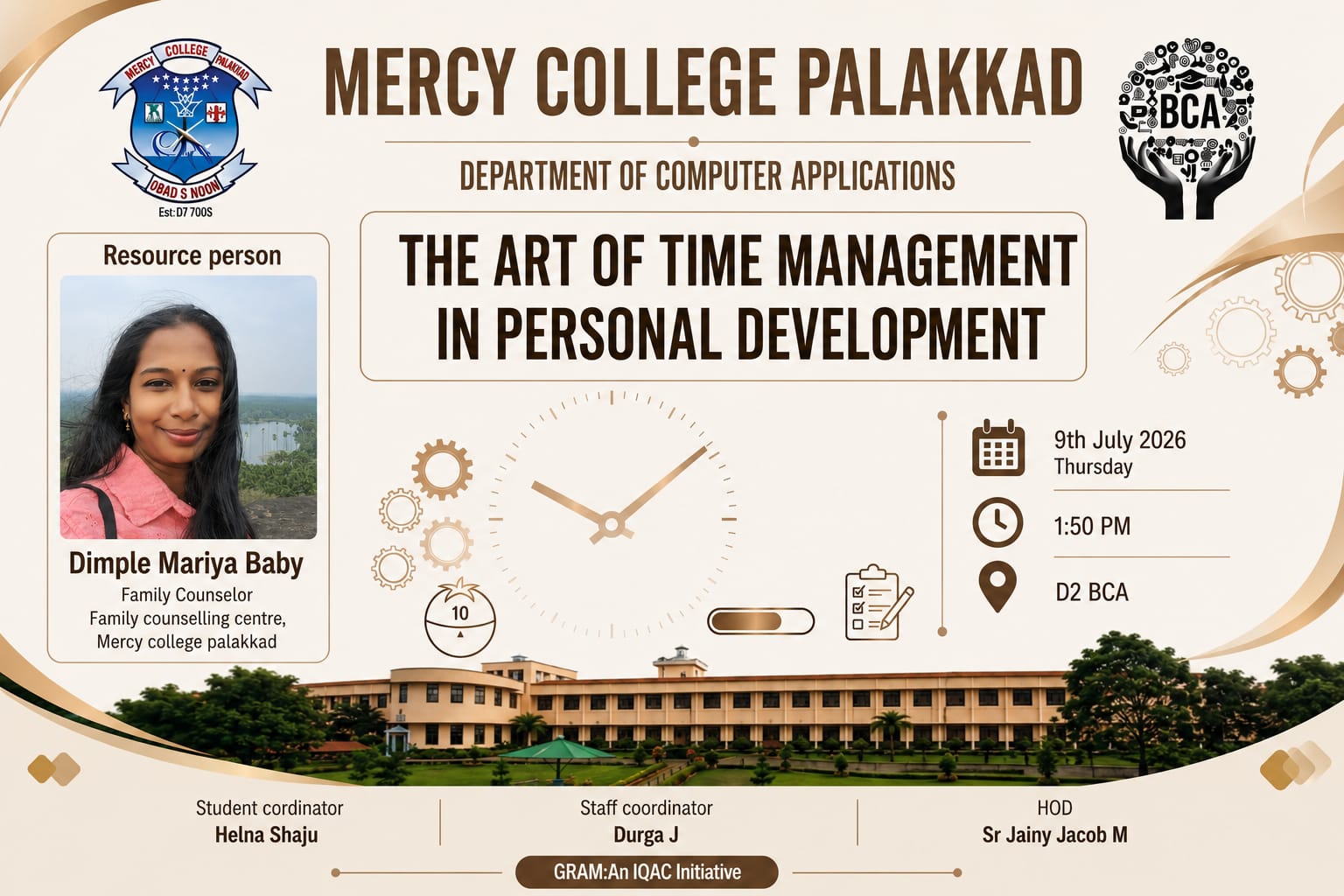 THE ART OF TIME MANAGEMENT IN PERSONAL DEVELOPMENT