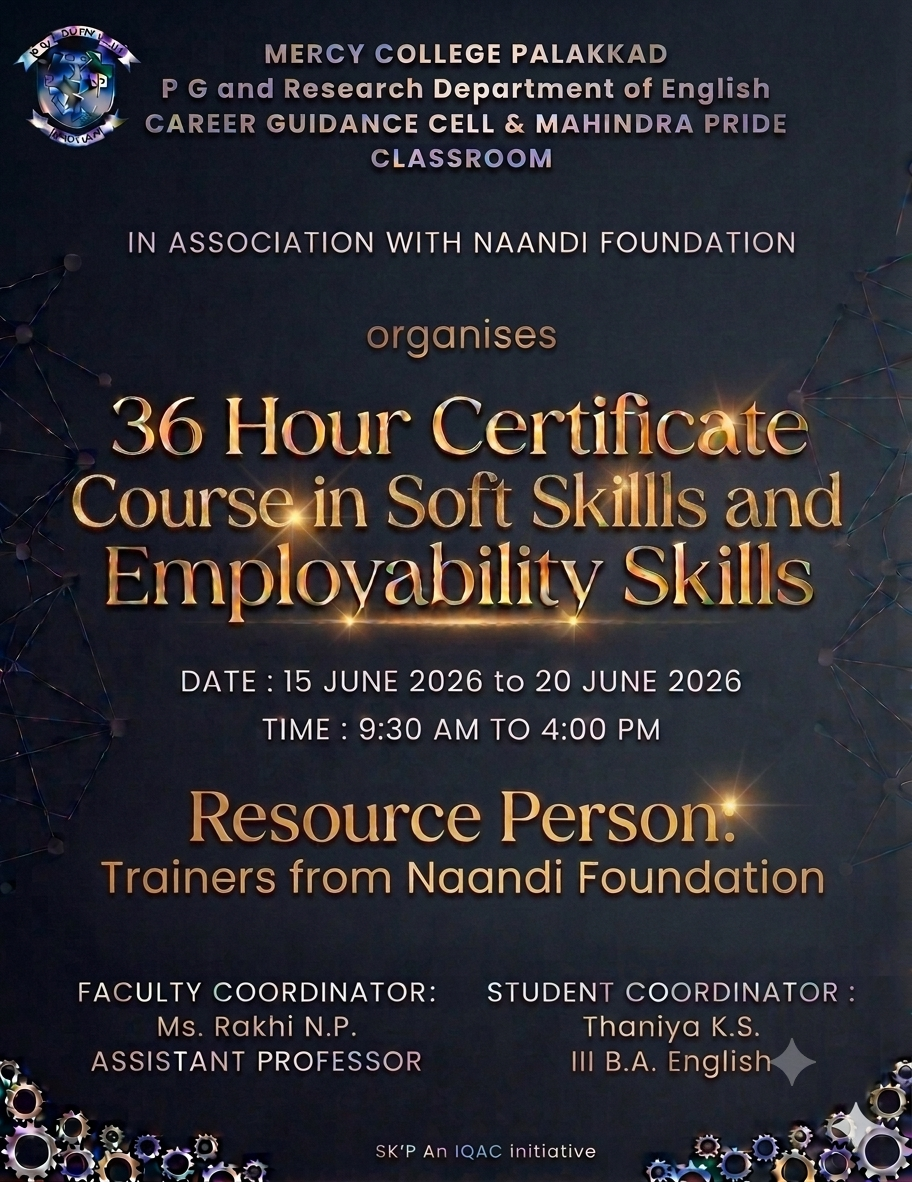 36 Hour Certificate Course in Soft Skills and Employability Skills