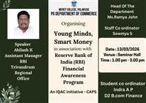 Young Minds, Smart money - Reserve Bank of India(RBI) Financial Awareness Program