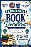 READING WEEK -  BOOK DONATION