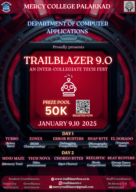 Trailblazer 9.0 An Inter Collegiate Tech Fest