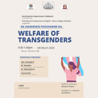 An Awareness Programme on Welfare of Transgenders